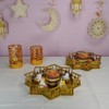 Ramadan Food Serving Tray Iron Food Plate Dessert Pastry Candy