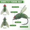 Bionic Fly Fishing Bait, 18pcs/36pcs Trout Jig Swimbait Dry Flies