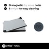 Rewrities Notes - 24 Dry Erase Magnetic Cards for Tasks,