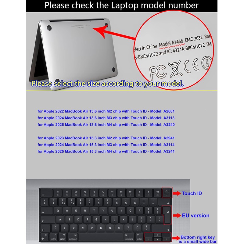 XSKN Ableton Live Shortcut EU UK Version Silicone Keyboard Cover