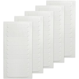 120pc White No-Residue Replaceable Tape Tabs for Human Hair Extensions