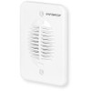 Seco-Larm SH-532BQ Flush-Mount Multi-Tone Chime, White Plastic Case, 3 Selectable