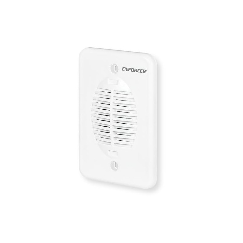 Seco-Larm SH-532BQ Flush-Mount Multi-Tone Chime, White Plastic Case, 3 Selectable