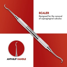 HOKIN Plaque Remover for Teeth Cleaning Tool Dental Care Kit - Stainless Steel Dental Picks for Men, Women, Kids and Pet Care (1 Pc)