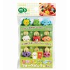 Torune P-3547 Fork Picks, Nakayoshi Animals, 8 Pieces, Lunch Pick