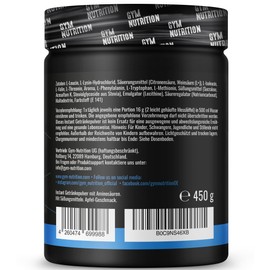 Premium EAA Powder High Dose I All 8 Essential Amino Acids EAAs Complex I Vegan I Rich in BCAA I (Sour Apple)