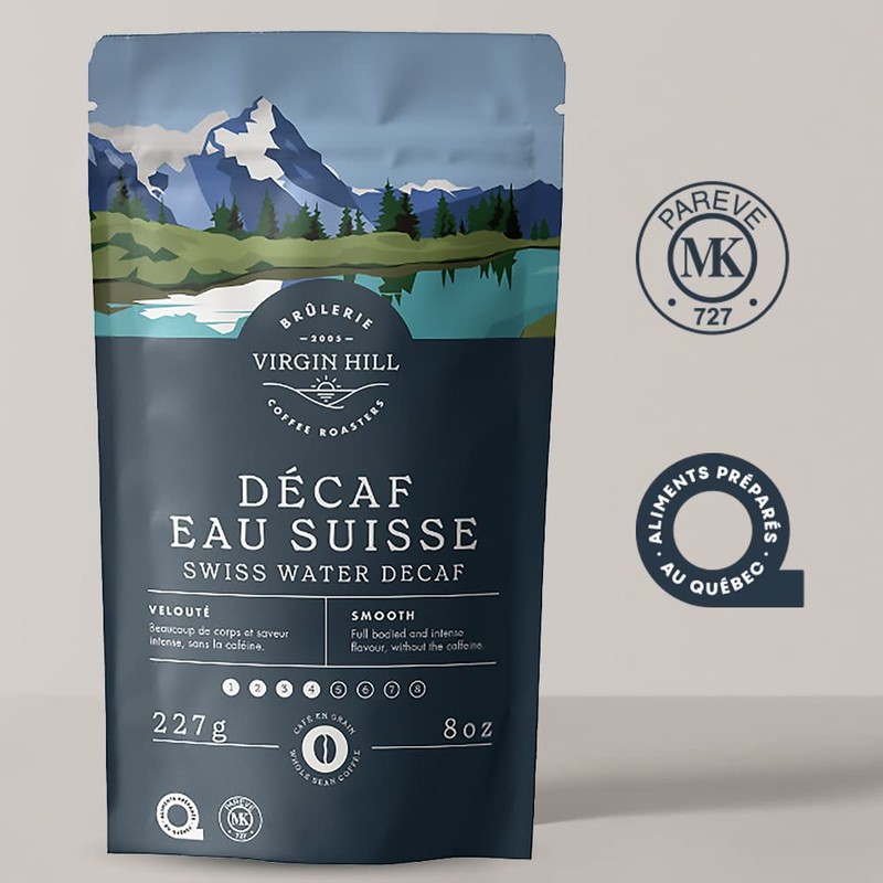 Virgin Hill Coffee - Swiss Water Decaf - Smooth Intensity
