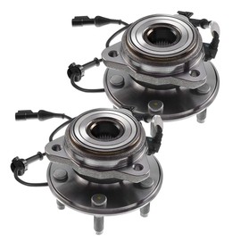 A-Premium Front Wheel Hub & Bearing Assembly with ABS Sensor Compatible with Ford Explorer 1996-2001 Ranger 2003-2009 Mercury Mountaineer 1997-2001 Mazda B4000 2003-2009 Left Right Side 2-Pcs Kit