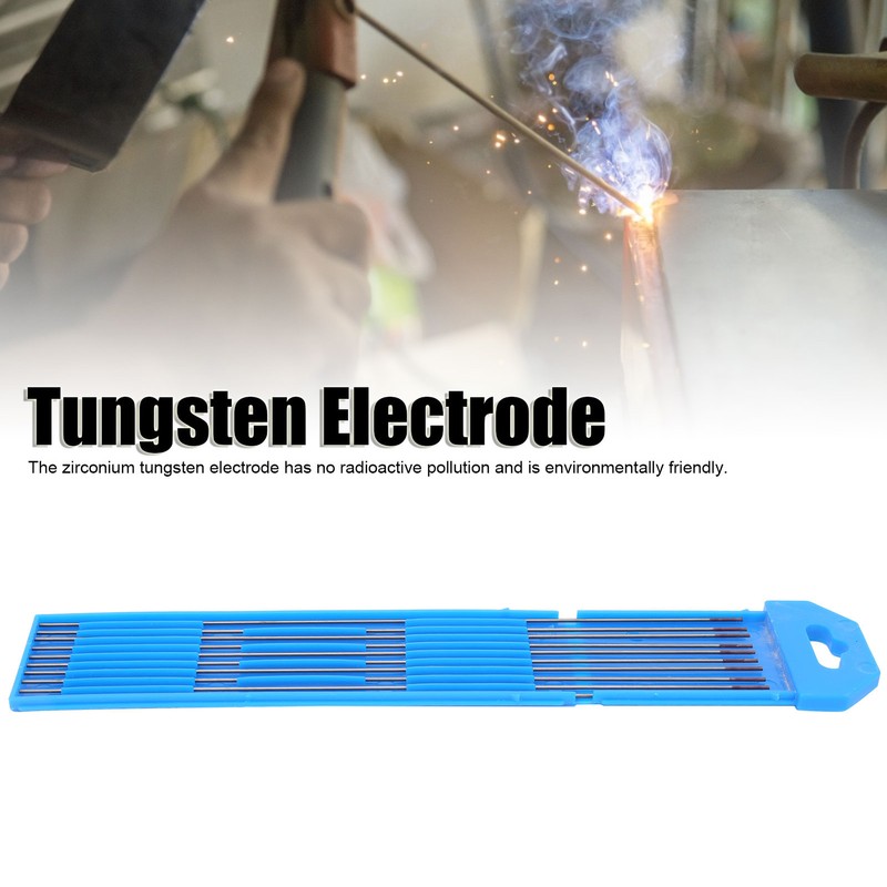 10Pcs TIG Tungsten Electrode WES Purple Tip Needles Welding Accessories