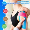 Kinesiology Tape Pre Cut - Beige Physio Tape Strips for