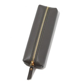 XIANFANG PU Leather Organizer Bag: Stylish Zippered Cosmetic and Office Accessory Case for Women and Men - Perfect for Handbag and Travel