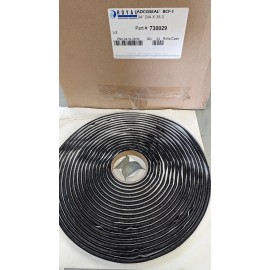 Adcoseal 3-  38 foot rolls BCF-1 ADCOSEAL Black Butyl Coated adhesive Foam Tape .34 dia.