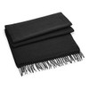 Beechfield B500 Classic Woven Scarf - Black