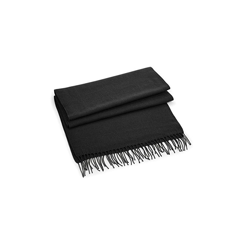 Beechfield B500 Classic Woven Scarf - Black
