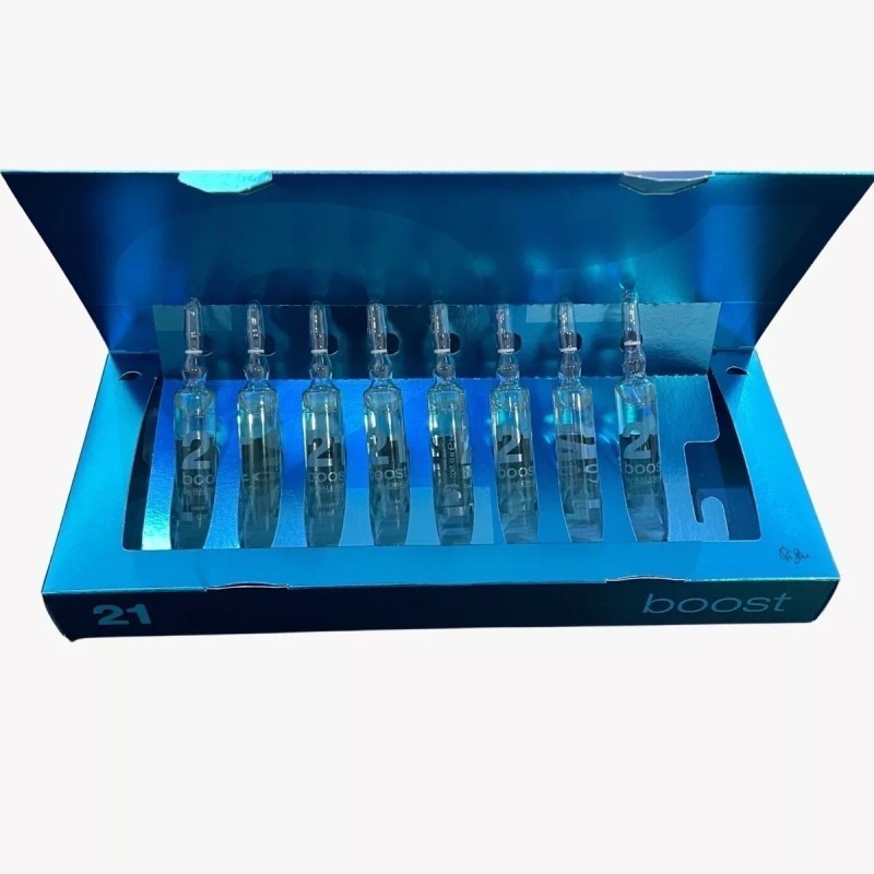 Salerm Cosmetics Kit Salerm 21 Boost 8 Ampolletas + Acondicionador