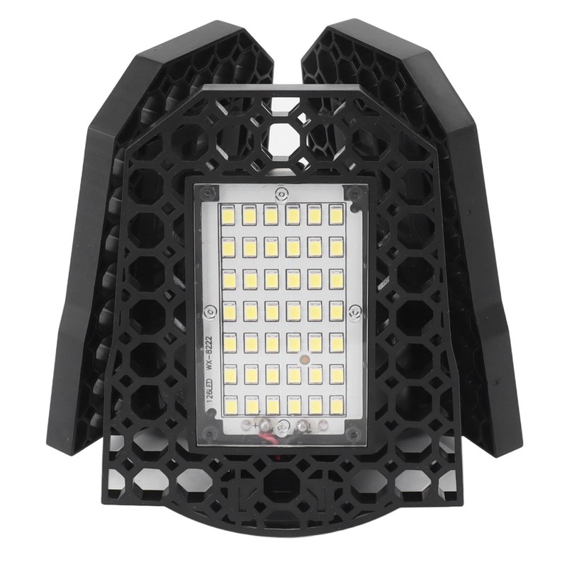 E27 LED Ceiling Lamp Mining Lamps 60W Three Leaves Folding