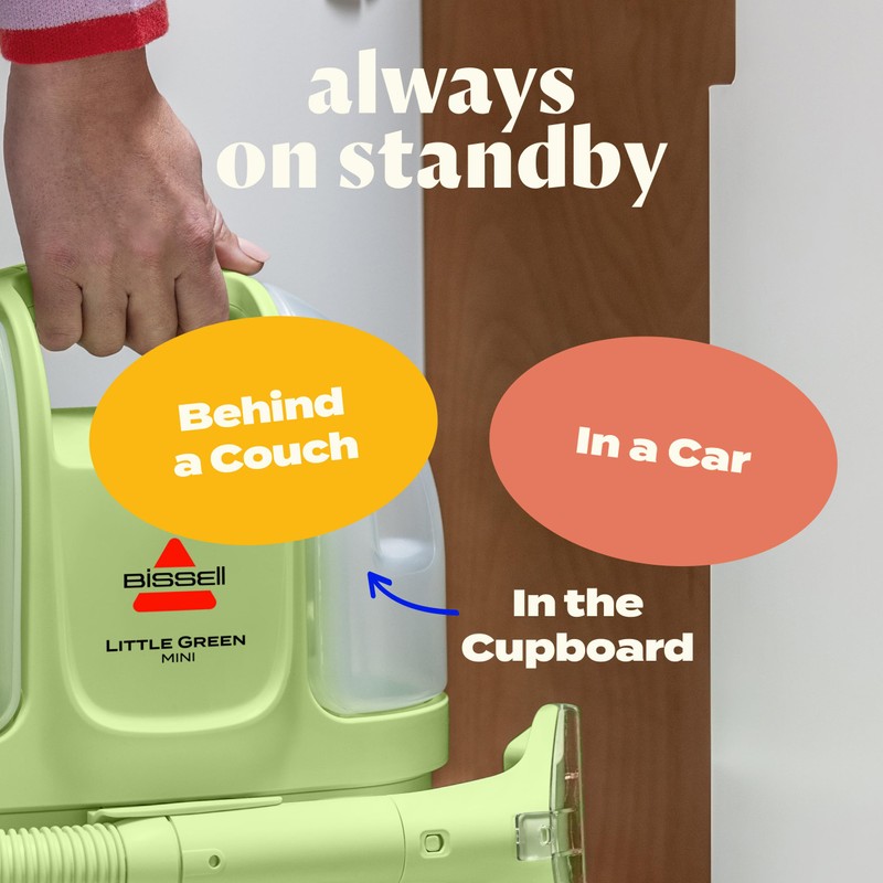 Bissell Little Green Mini Portable Carpet and Upholstery Deep Cleaner,