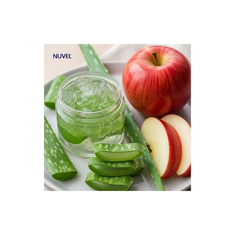 Nuvel Shampoo Limpieza Profunda y Reparación con Extractos Naturales Manzana