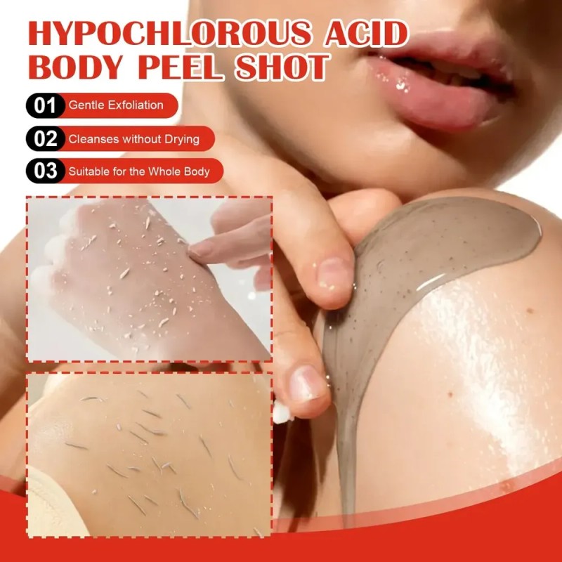 Gel Corporal Exfoliante Ácido Hipocloroso 200ml No