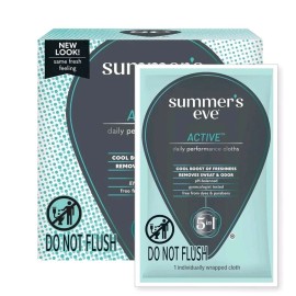 Summer's Eve 3 Summers Eve Active Daily Performance Feminine Cloths pH Balanced 14 Count Per