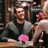 Bighan Pop Up Valentine's Day Card, 3D Pop Up Greeting
