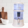 Water Stream by Little Luxury Crystal Clear 4-Gallon Countertop Gravity