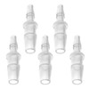 Bonsicoky 5Pcs Plastic Hose Barb Reducer Fitting, 5/16" to 3/16"