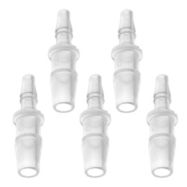 Bonsicoky 5Pcs Plastic Hose Barb Reducer Fitting, 5/16" to 3/16" Hose Barb Union Adapter Connector Pipe Hose Fitting