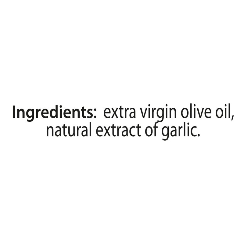 Mantova Garlic Extra Virgin Olive Oil (EVOO), Cold-Pressed and Imported