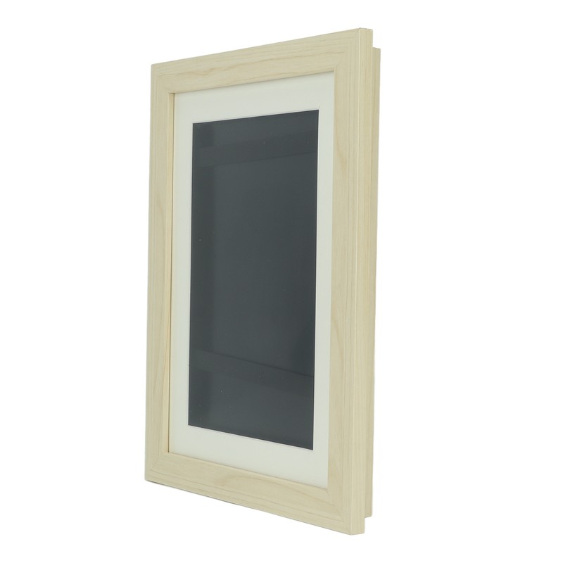 Kids Art Frame Composite Wood Front Opening Changeable Magnetic Picture