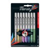BIC Intensity Marker Pens in 8 Assorted Metallic Colours Line