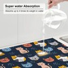 Absorbent Microfiber Dish Drying Mat, Quick Dry Pad for Sink