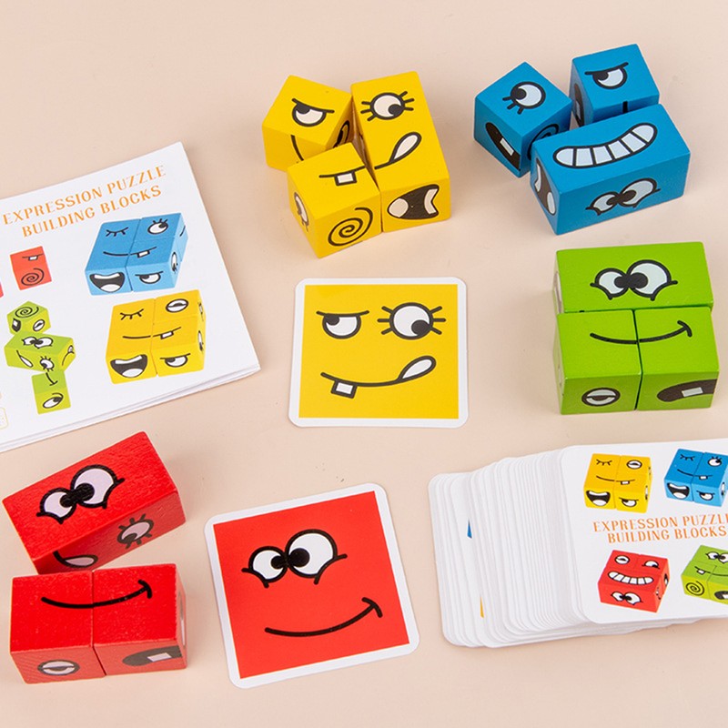 Kids Puzzle Toy Children Thinking Training Baby Wooden Puzzle Jigsaw