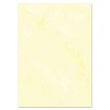 Lysco Catering Paper (Yellow) for Menus. Marbled Paper A5 100