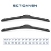 3Pcs Windshield Wipers for Dodge Caliber 2007 2008 2009 2010