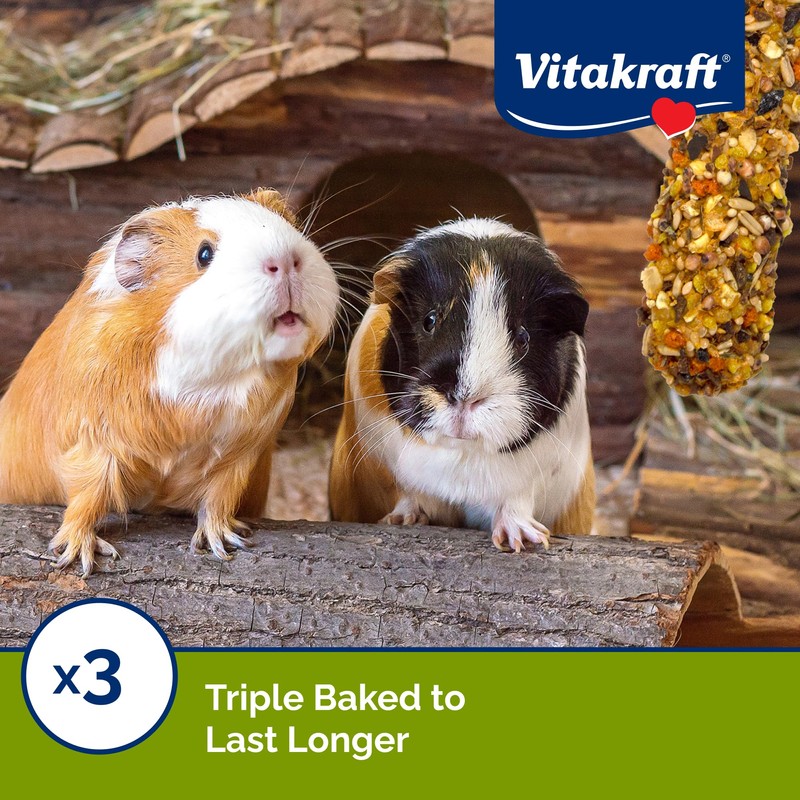 Vitakraft Crunch Sticks Guinea Pig Chewable Treats - Apple and