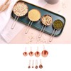 8Pcs Stainless Steel Measuring Cup Spoon Set with Scales Home