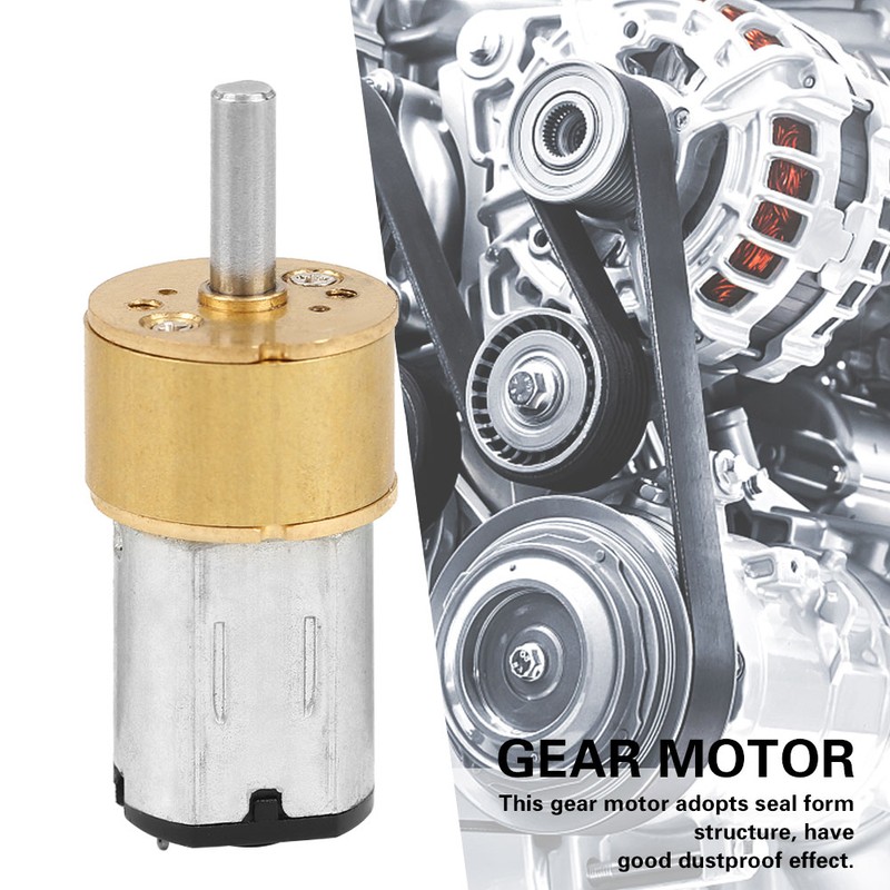 DC6V 14MM N20 Micro Metal Gear Box Dustproof Motor For