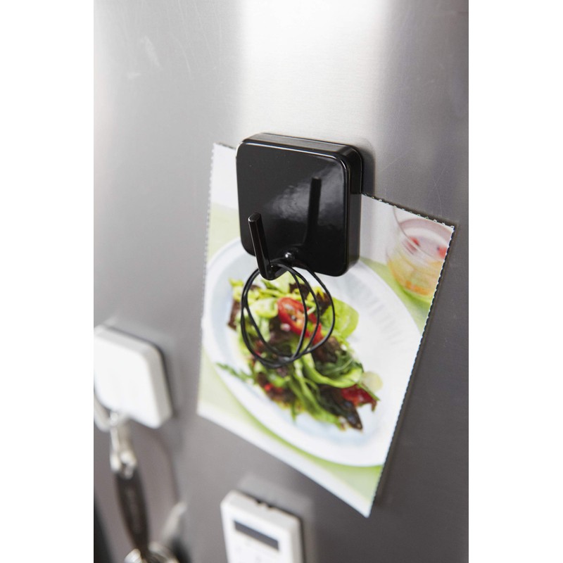 山崎実業 マグネットフック ブラック 約W4.8×D3.3×H4.8cm タワー 2261