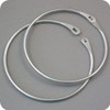 SPRINTIS Goods Rings without Hooks in Set of 10, Key