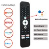 Voice Replacement Remote Control HTR-U31 Compatible for Haier LED TV