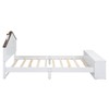 Full Size Bed Frame with LED Lights, House Platform Bed