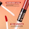 Labial Tipo Tinta Peel-Off Mate Doble Cabezal con Brillo, 07
