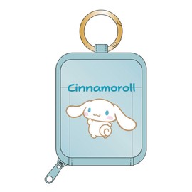 K Company Character Miscellaneous Goods Mini Pouch with Carabiner Cinnamon Roll Size (H x W x D): 3.4 x 2.8 x 1.9 inches (8.7 x 7 x 4.7 cm)