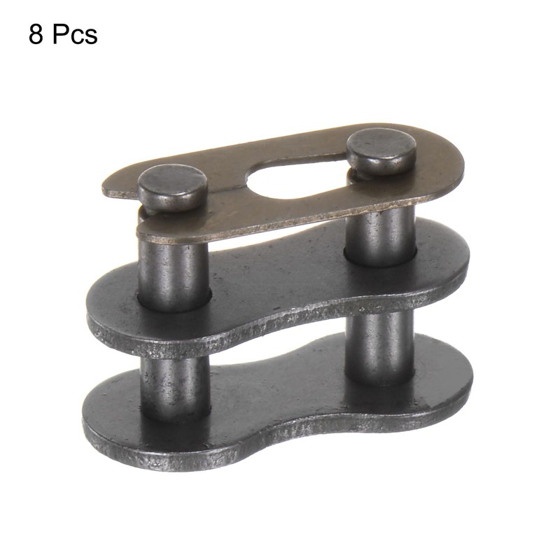 sourcing map 8Pcs 10B-1 Roller Chain Connecting Links 15.875mm Pitch