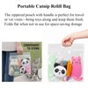 Enochainchin 2Pcs Catnip Refill Bag with 6Pcs Catnips Tea bagss,