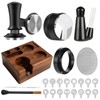 YAQUHO 54mm Espresso Accessories Kit, 9 Pcs Espresso Tamper Tools