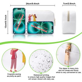 Friend Gifts for Women Best Friend Makeup Bag Supportive Friend Gift Birthday Christmas Travel Cosmetic Pouch Friendship Gifts for Bestie Bff Soul Sister Inspirational Gift Friend Appreciation Gift