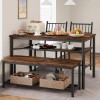 Dining Table Set for 4 Kitchen Table Set with Chairs