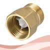 sourcing map Brass Check Valve G3/4 Male Thread 30 x